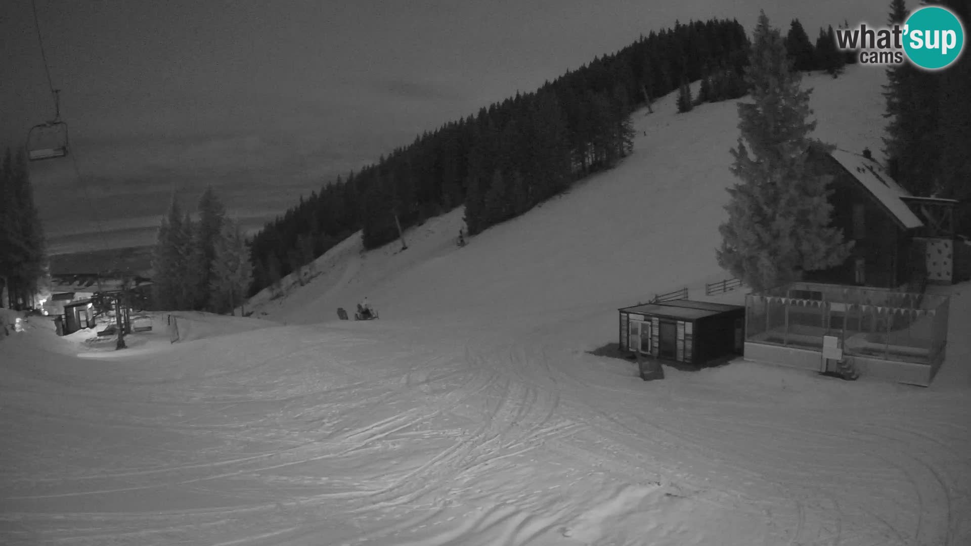 GOLTE skijalište web kamera – pogled na Medvedjak – Slovenija