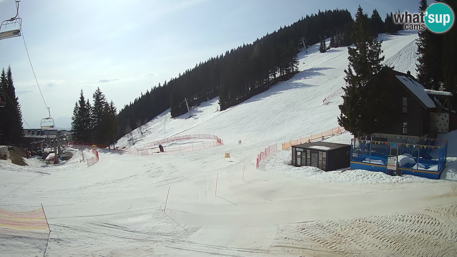 GOLTE Skigebiet webcam – Schöne Aussicht auf Medvedjak – Slowenien