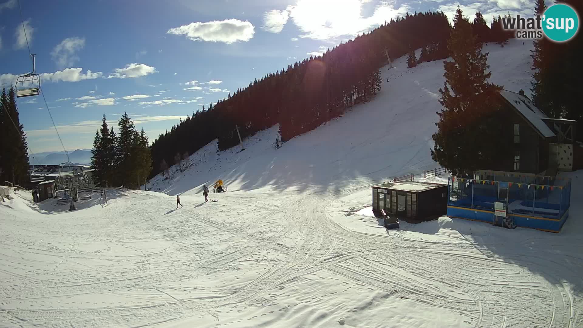 GOLTE stazione sciistica webcam – vista Medvedjak – Slovenia