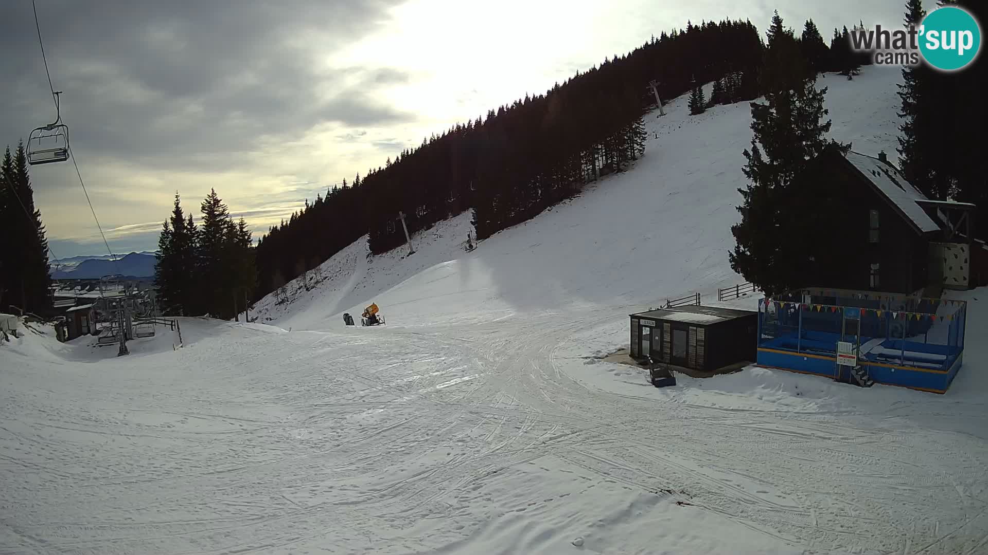 GOLTE stazione sciistica webcam – vista Medvedjak – Slovenia