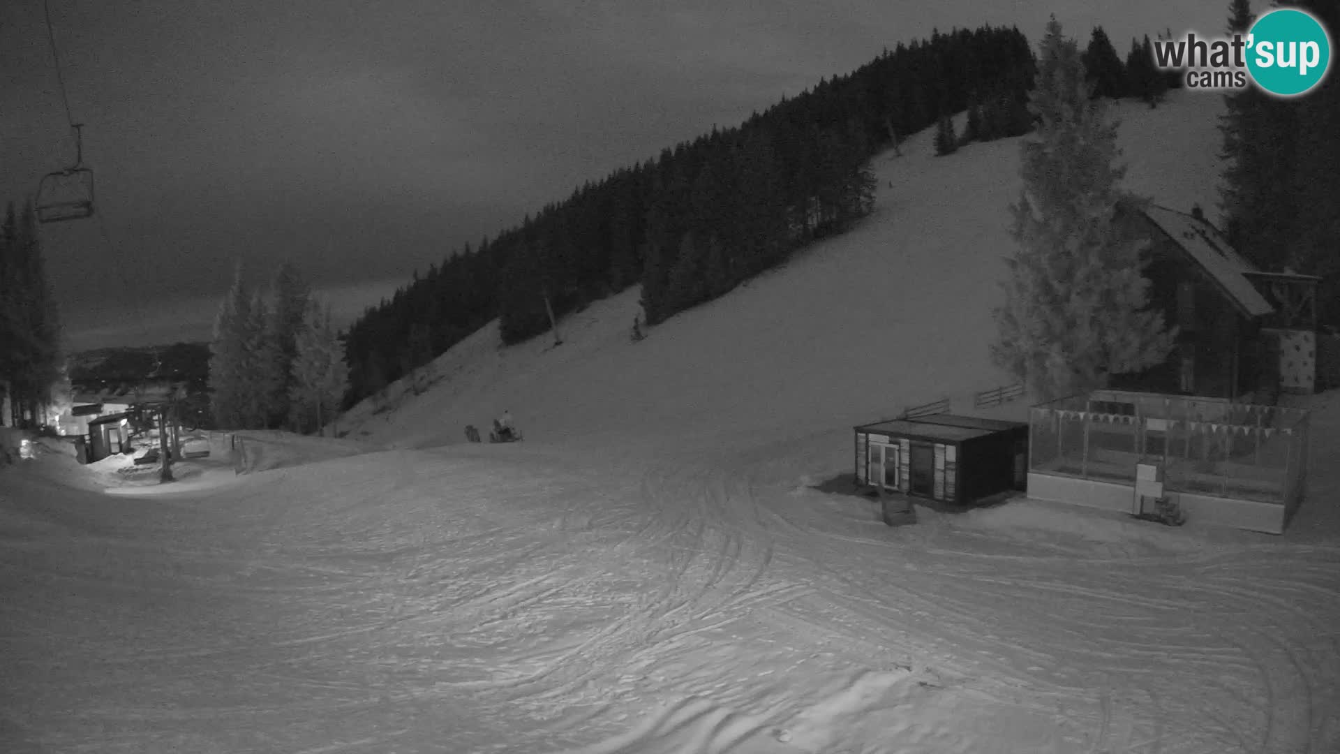 GOLTE Ski resort live webcam – view to Medvedjak – Slovenia