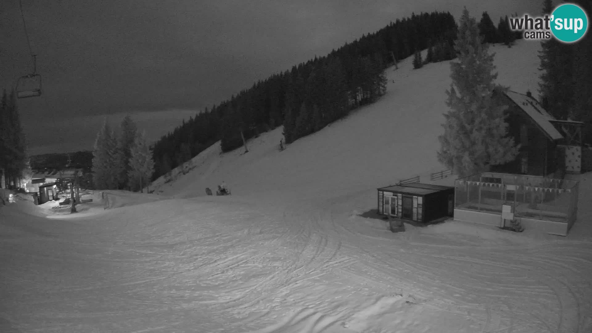 GOLTE Ski resort live webcam – view to Medvedjak – Slovenia