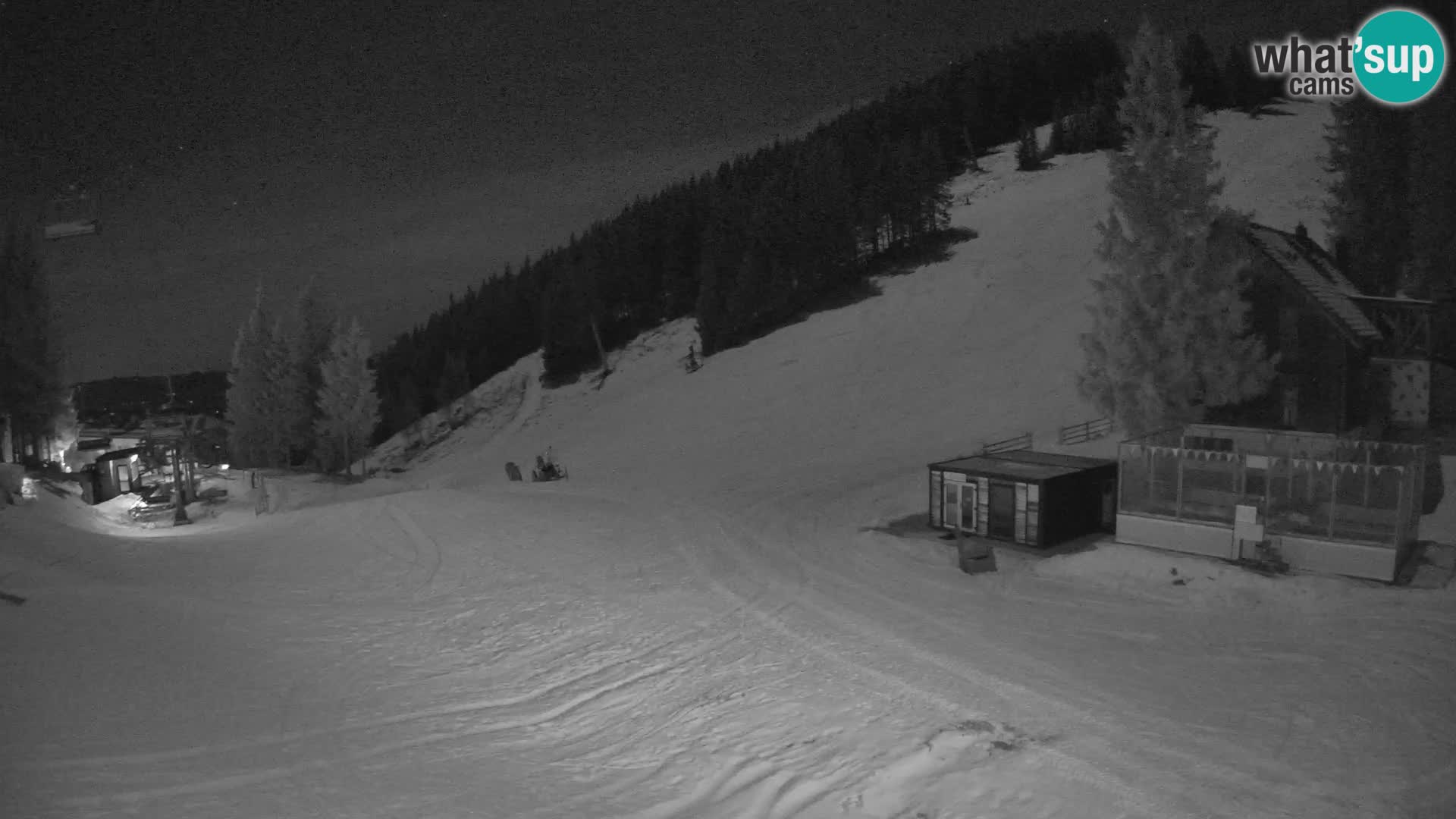 GOLTE Ski resort live webcam – view to Medvedjak – Slovenia