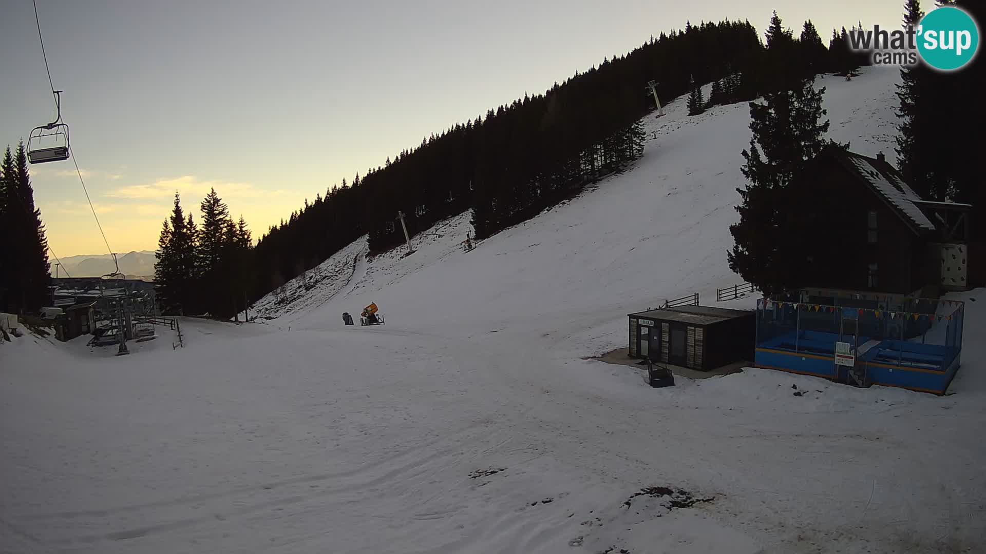 GOLTE stazione sciistica webcam – vista Medvedjak – Slovenia