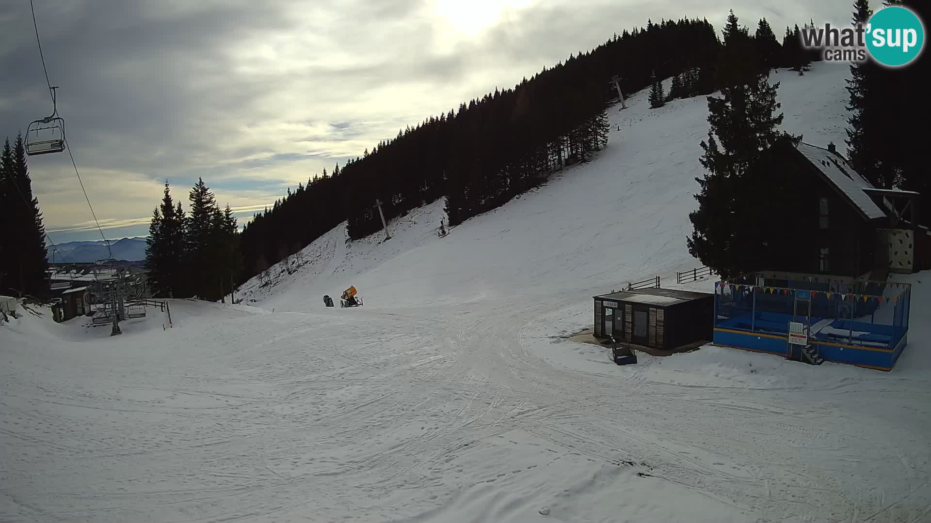 GOLTE stazione sciistica webcam – vista Medvedjak – Slovenia