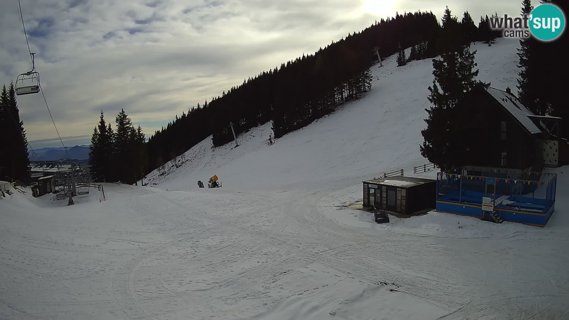 GOLTE stazione sciistica webcam – vista Medvedjak – Slovenia