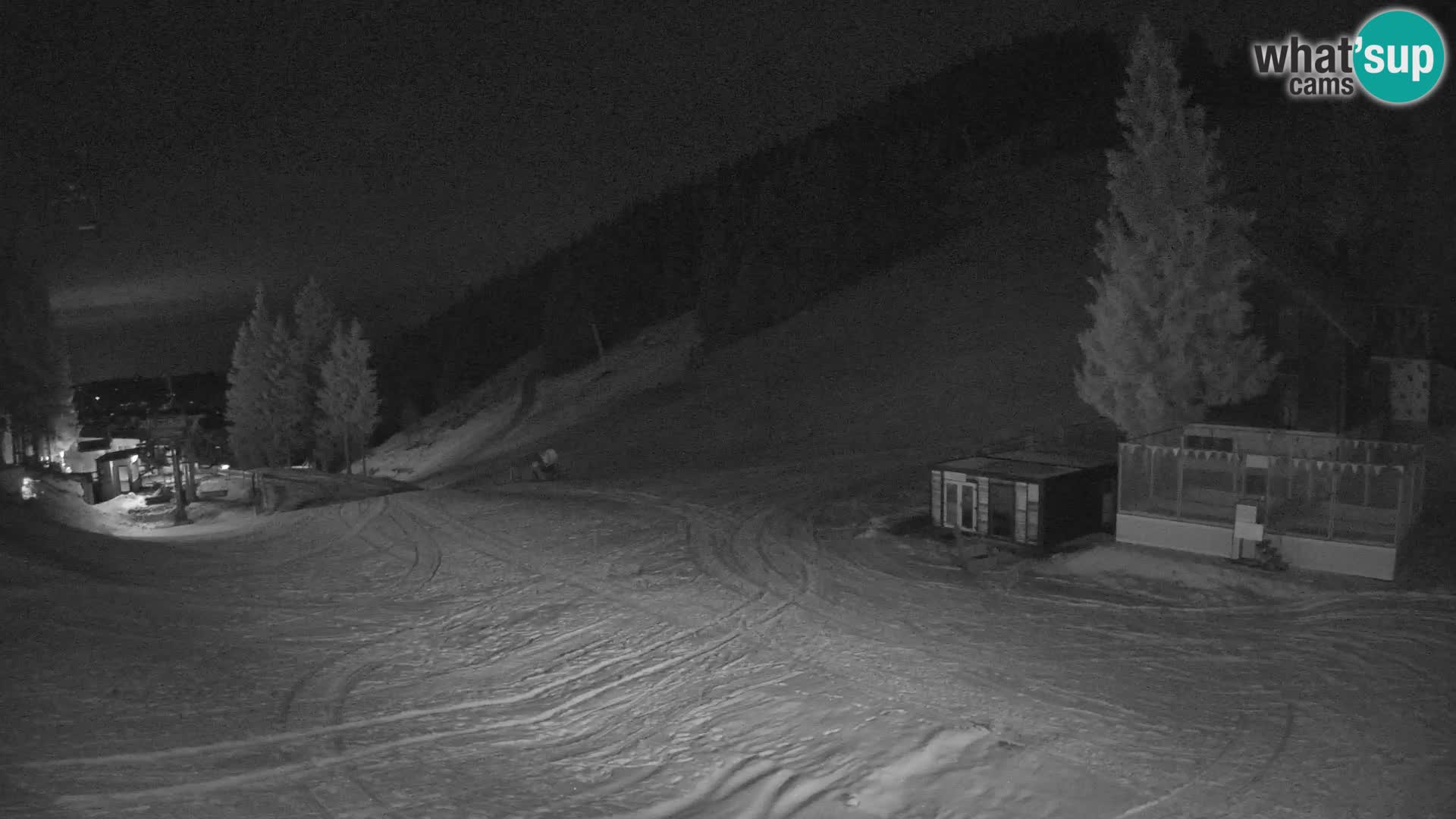 GOLTE skijalište web kamera – pogled na Medvedjak – Slovenija