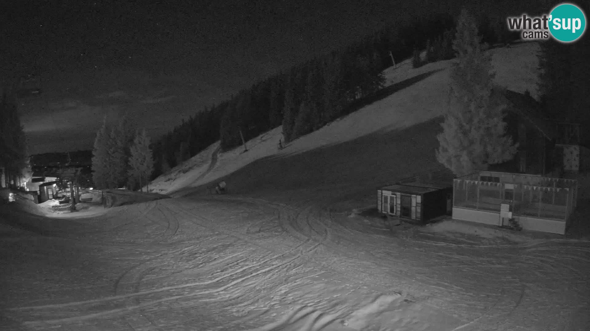 GOLTE skijalište web kamera – pogled na Medvedjak – Slovenija