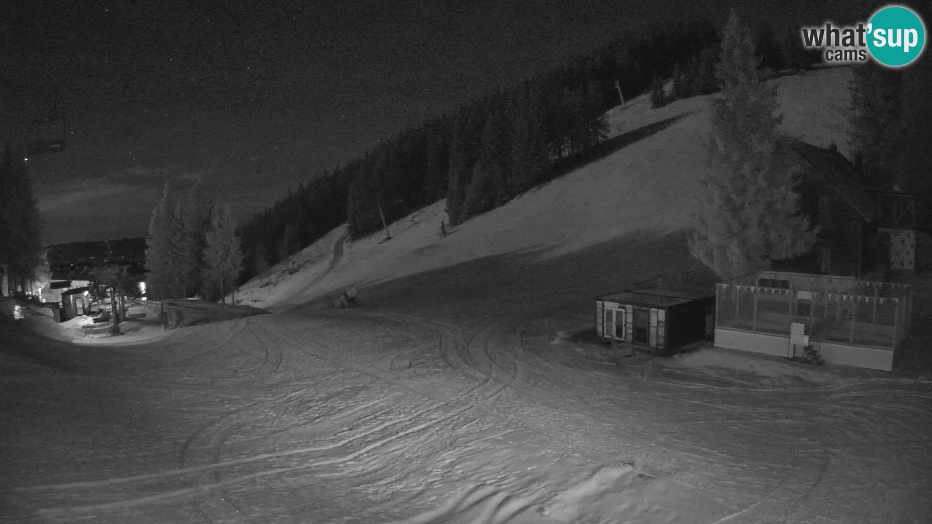 GOLTE skijalište web kamera – pogled na Medvedjak – Slovenija