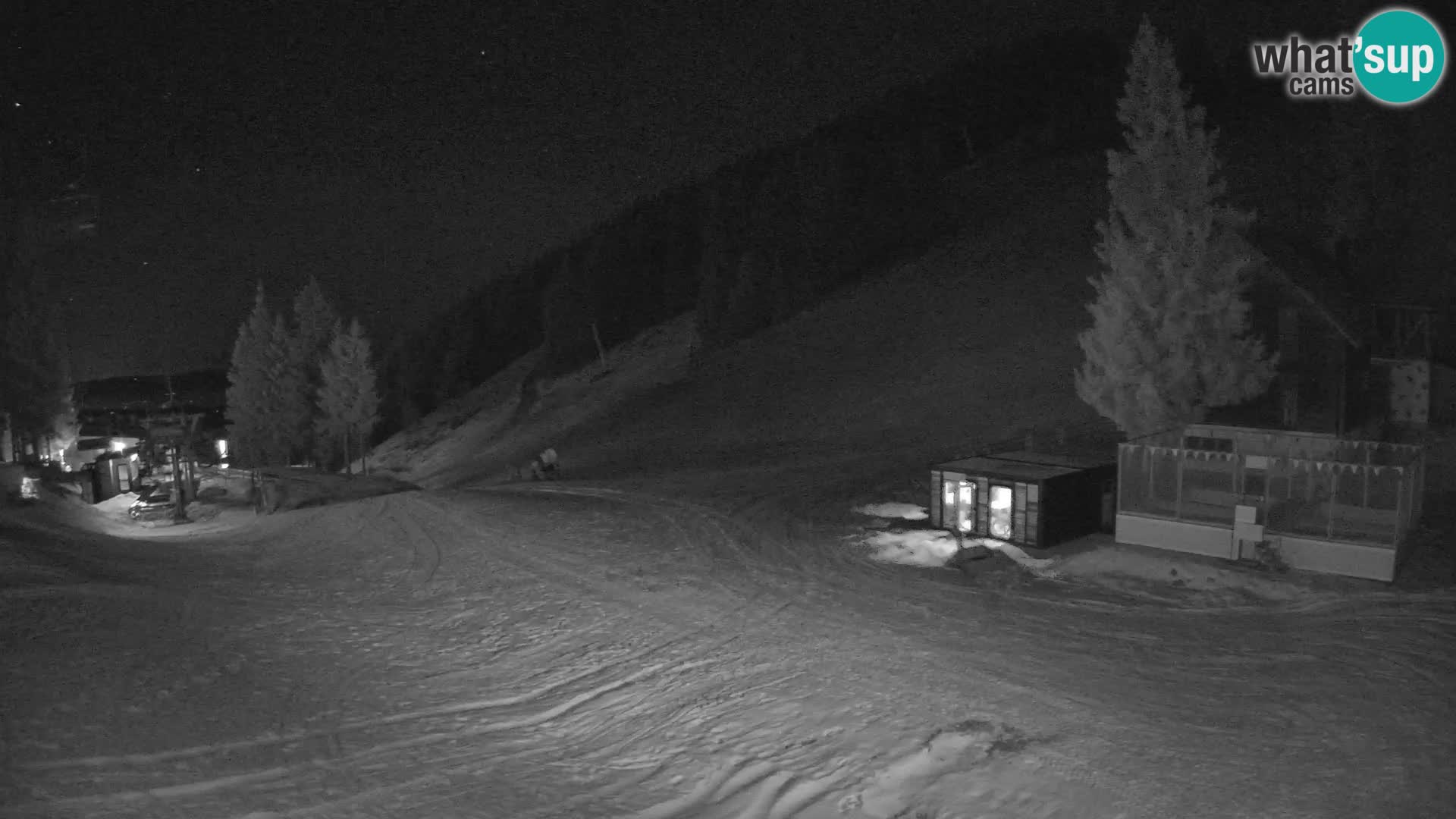 GOLTE Ski resort live webcam – view to Medvedjak – Slovenia