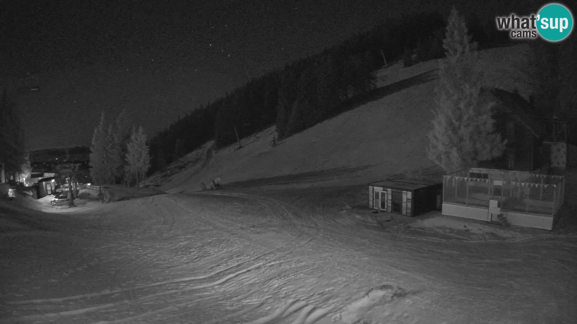 GOLTE Ski resort live webcam – view to Medvedjak – Slovenia