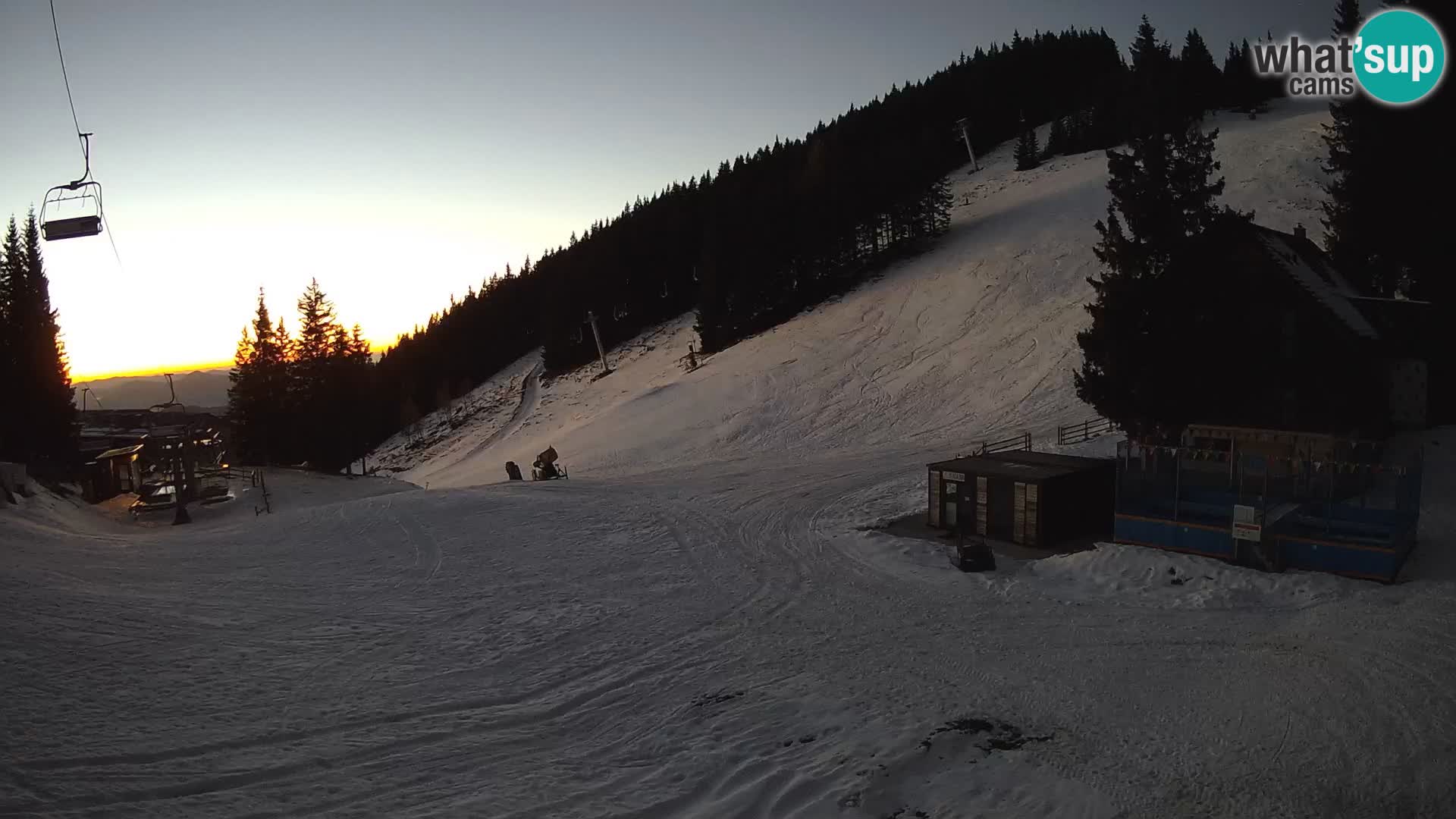 GOLTE stazione sciistica webcam – vista Medvedjak – Slovenia