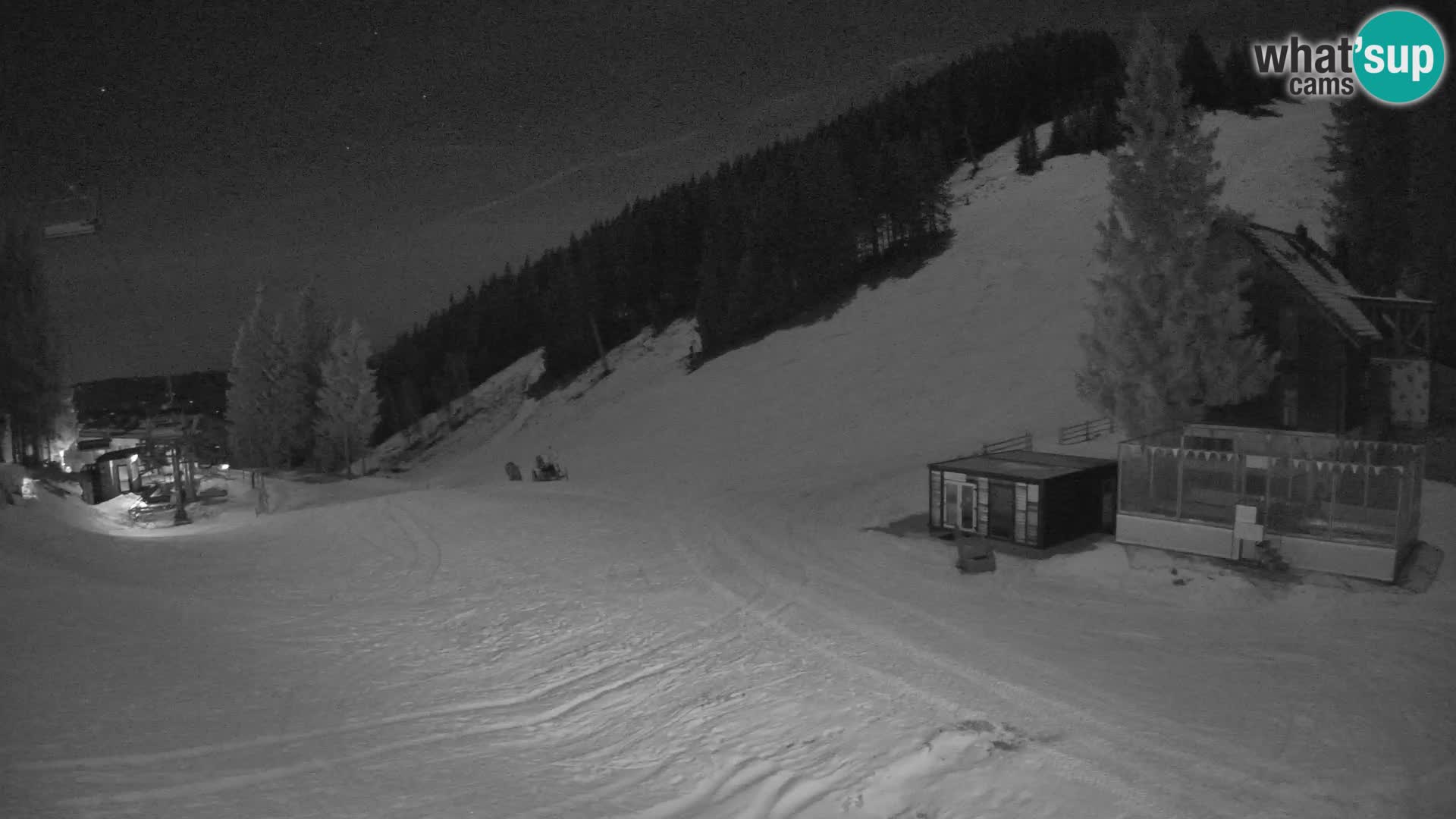 GOLTE skijalište web kamera – pogled na Medvedjak – Slovenija