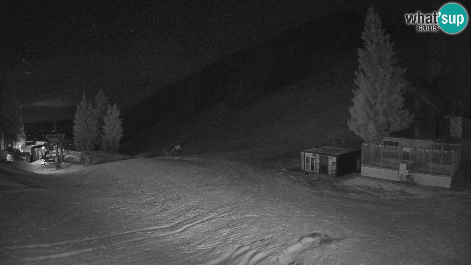 GOLTE Ski resort live webcam – view to Medvedjak – Slovenia