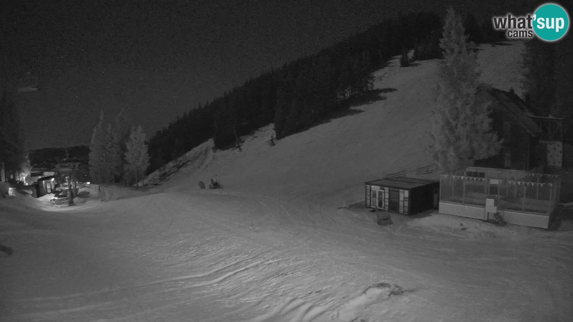 GOLTE Ski resort live webcam – view to Medvedjak – Slovenia