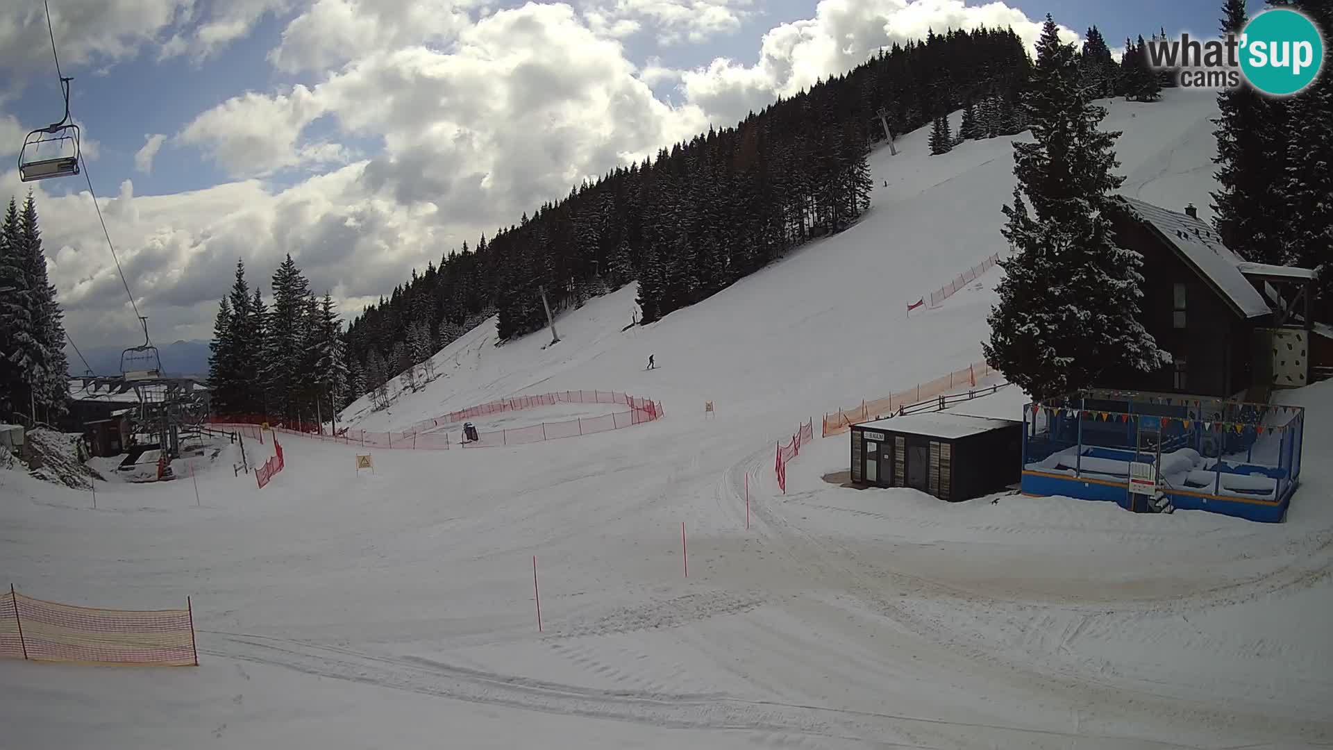 GOLTE Skigebiet webcam – Schöne Aussicht auf Medvedjak – Slowenien