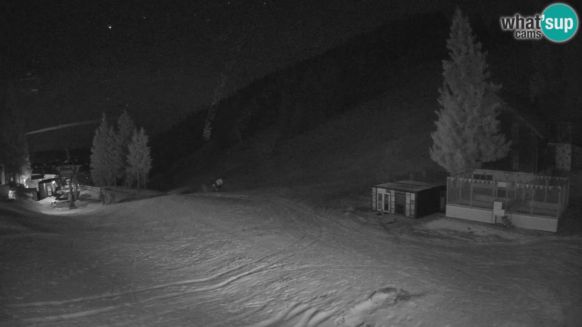 Webcam en direct de la station de ski de GOLTE – vue sur Medvedjak – Slovénie