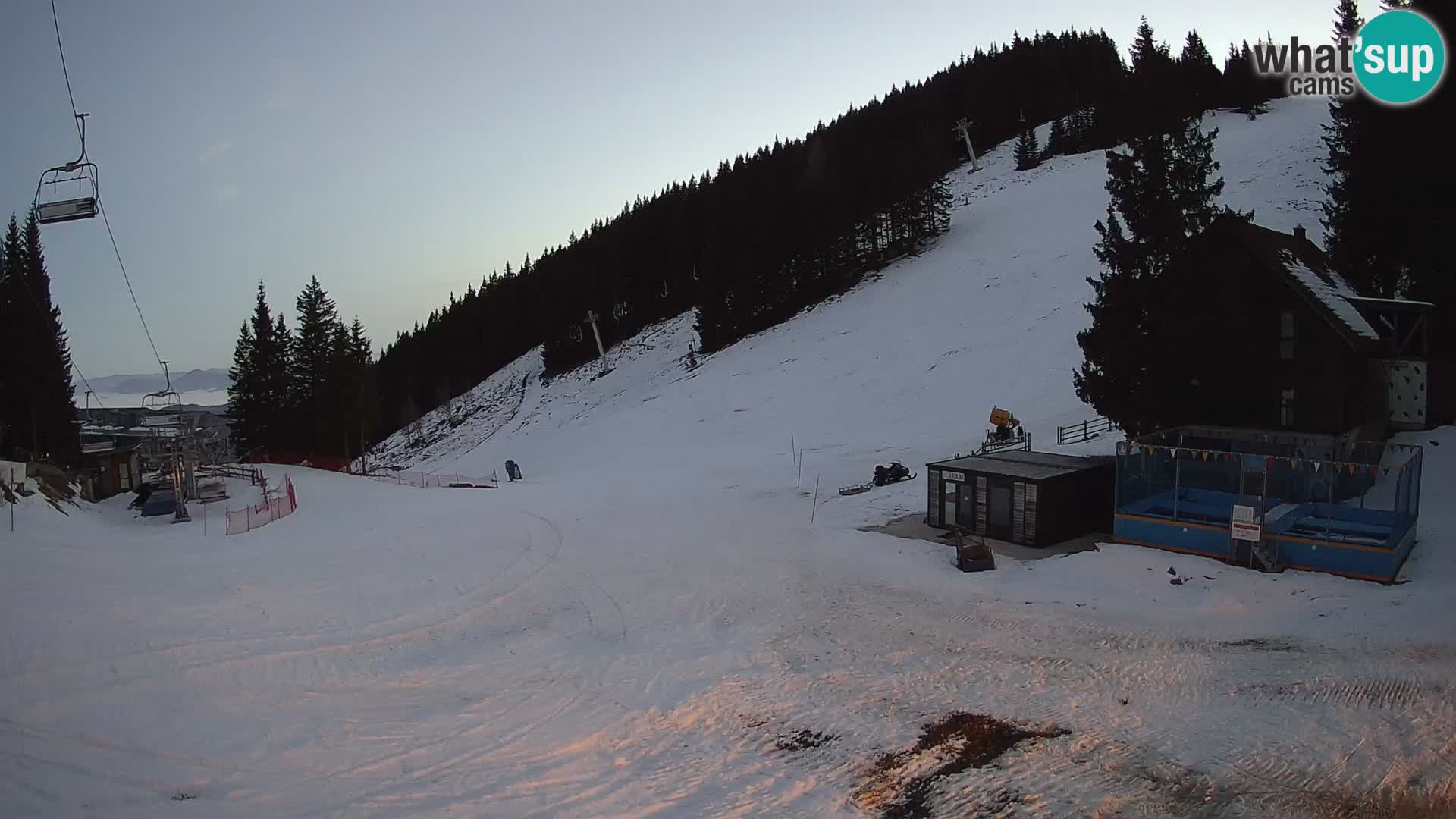 GOLTE Skigebiet webcam – Schöne Aussicht auf Medvedjak – Slowenien