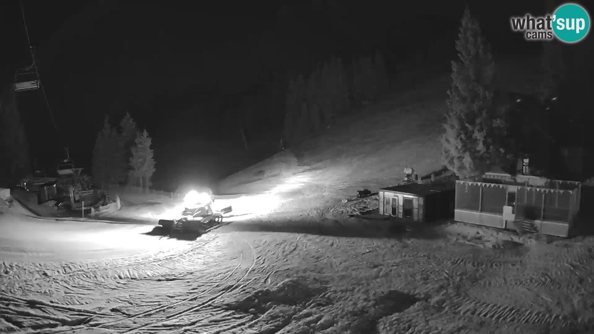GOLTE Ski resort live webcam – view to Medvedjak – Slovenia