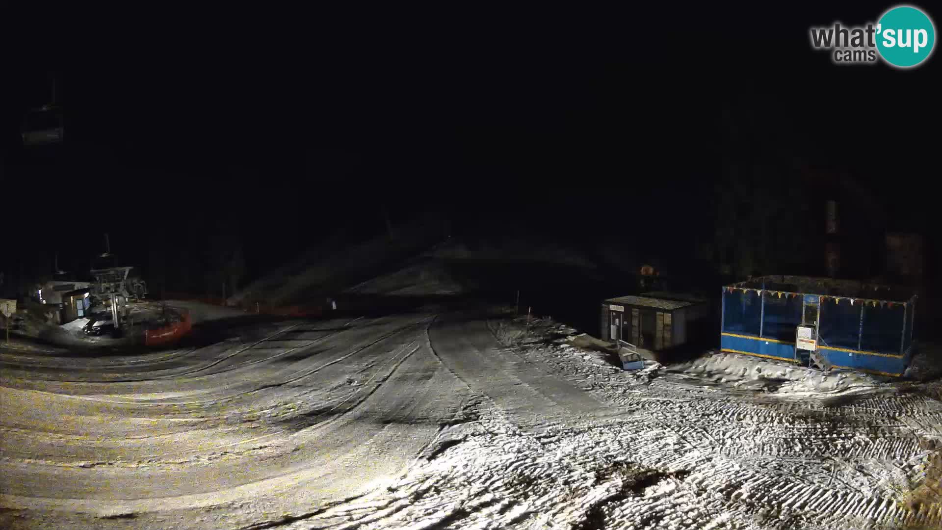 Cámara web en vivo de la estación de esquí GOLTE – vista a Medvedjak – Eslovenia