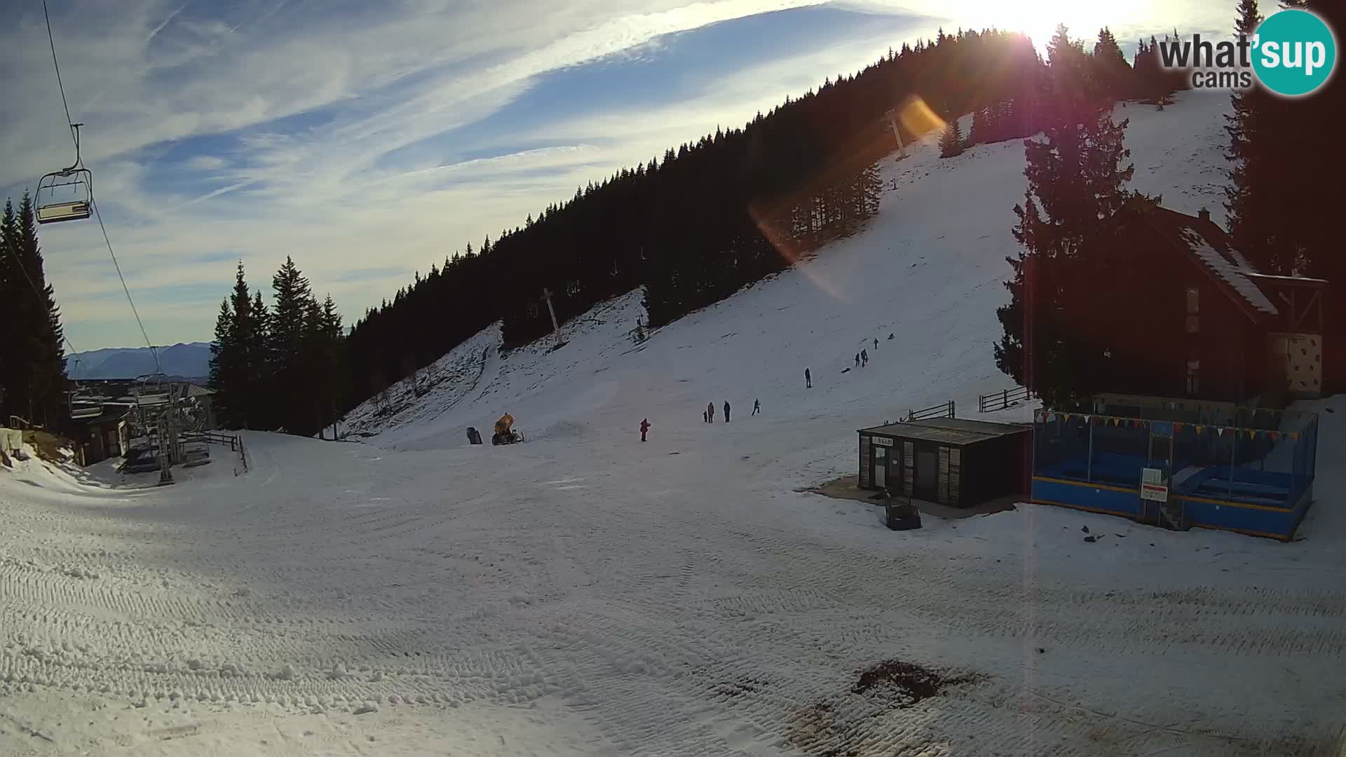 GOLTE Skigebiet webcam – Schöne Aussicht auf Medvedjak – Slowenien