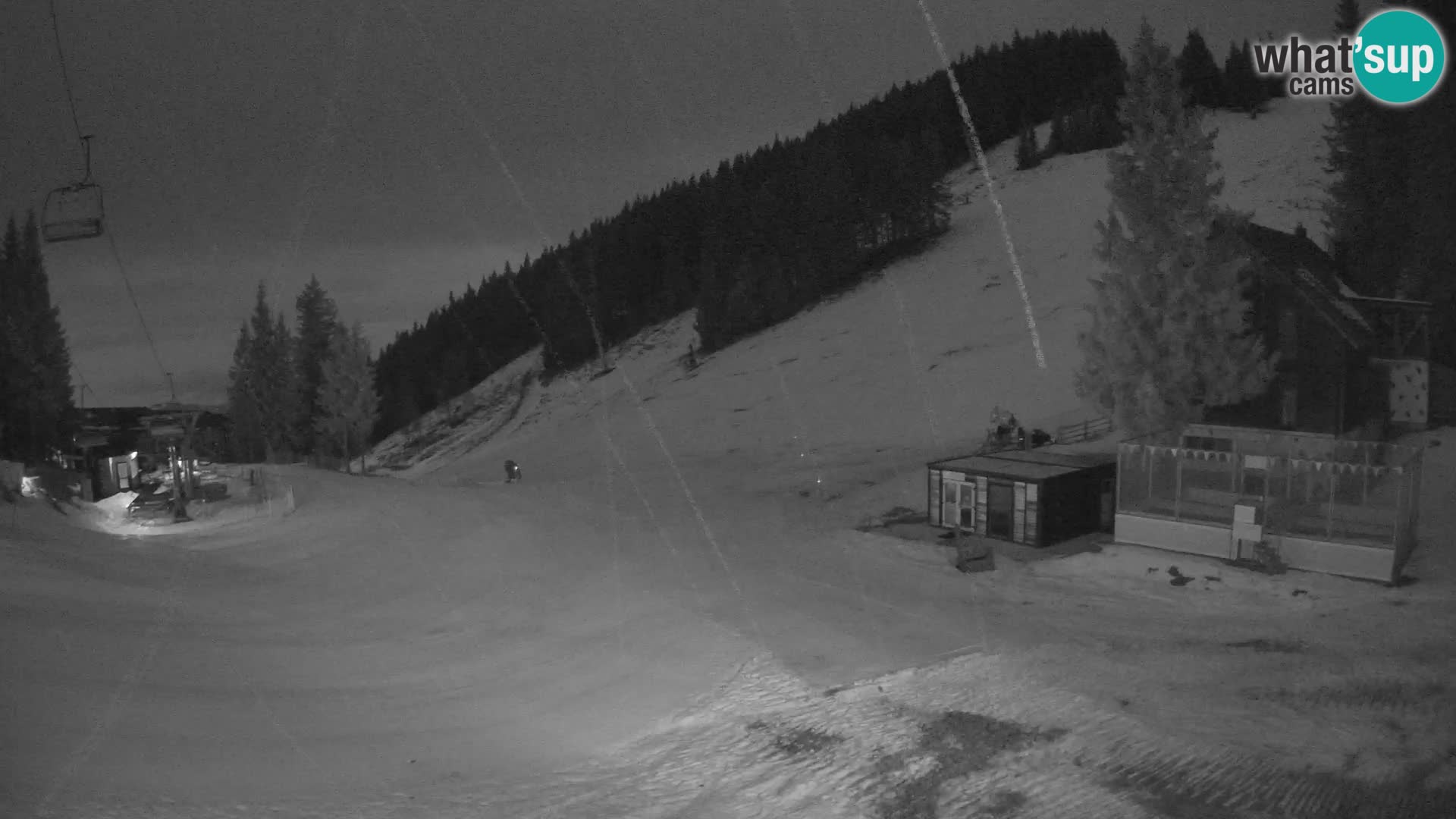 Cámara web en vivo de la estación de esquí GOLTE – vista a Medvedjak – Eslovenia