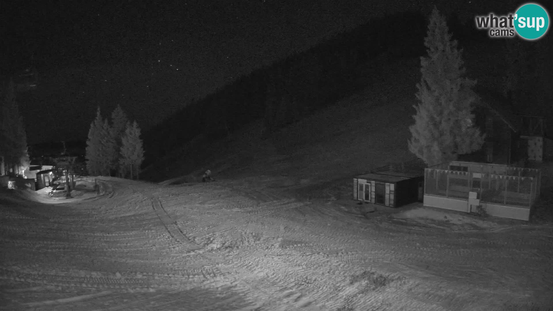 GOLTE Ski resort live webcam – view to Medvedjak – Slovenia