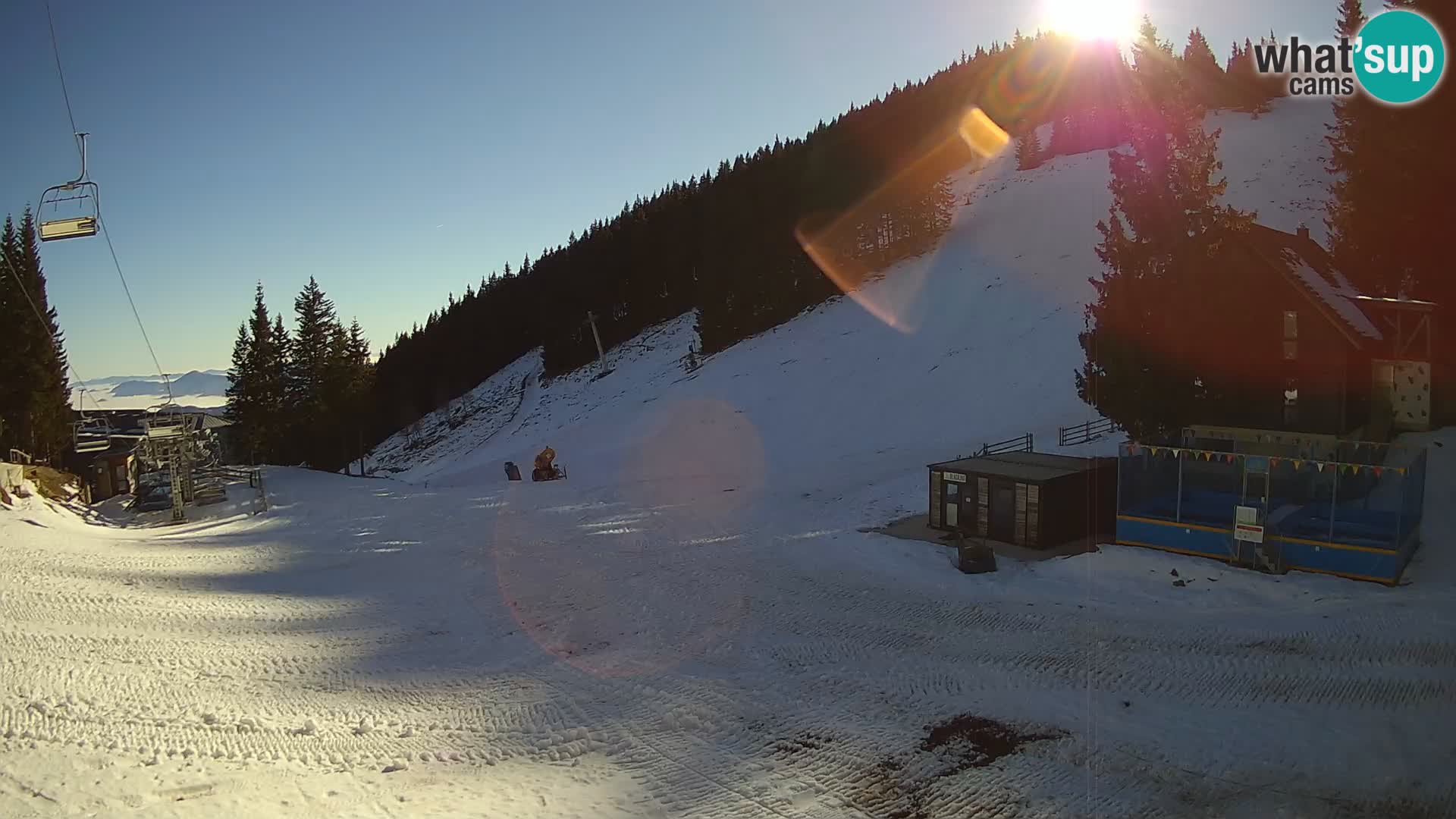 GOLTE stazione sciistica webcam – vista Medvedjak – Slovenia