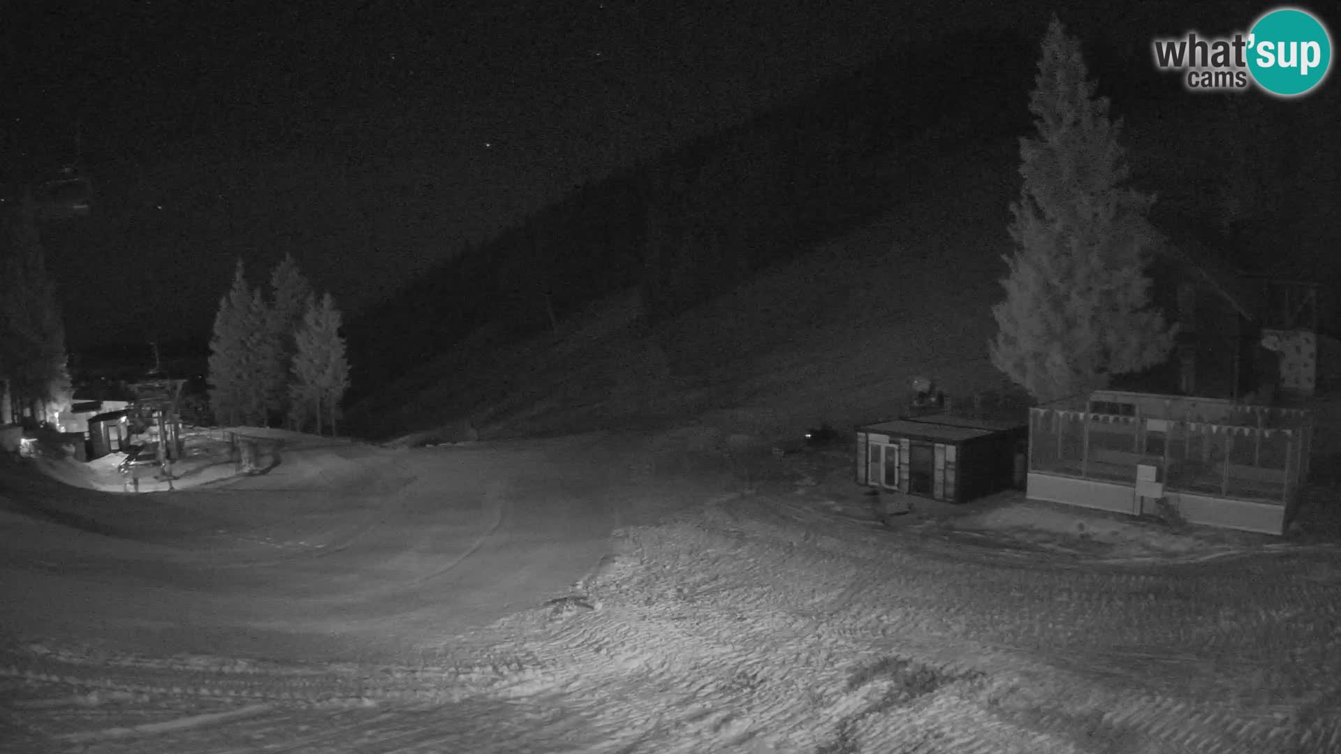 GOLTE skijalište web kamera – pogled na Medvedjak – Slovenija