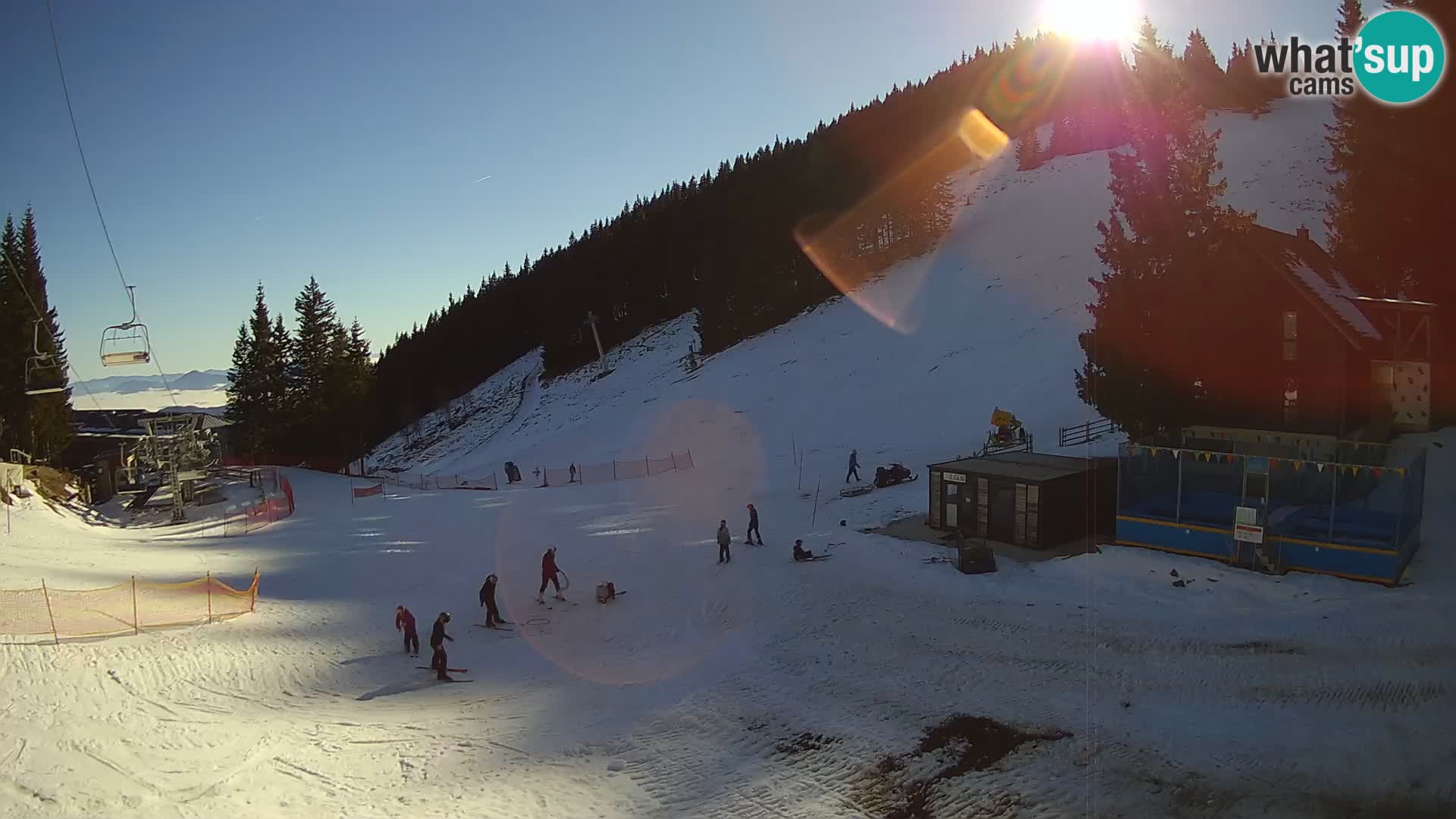 GOLTE stazione sciistica webcam – vista Medvedjak – Slovenia