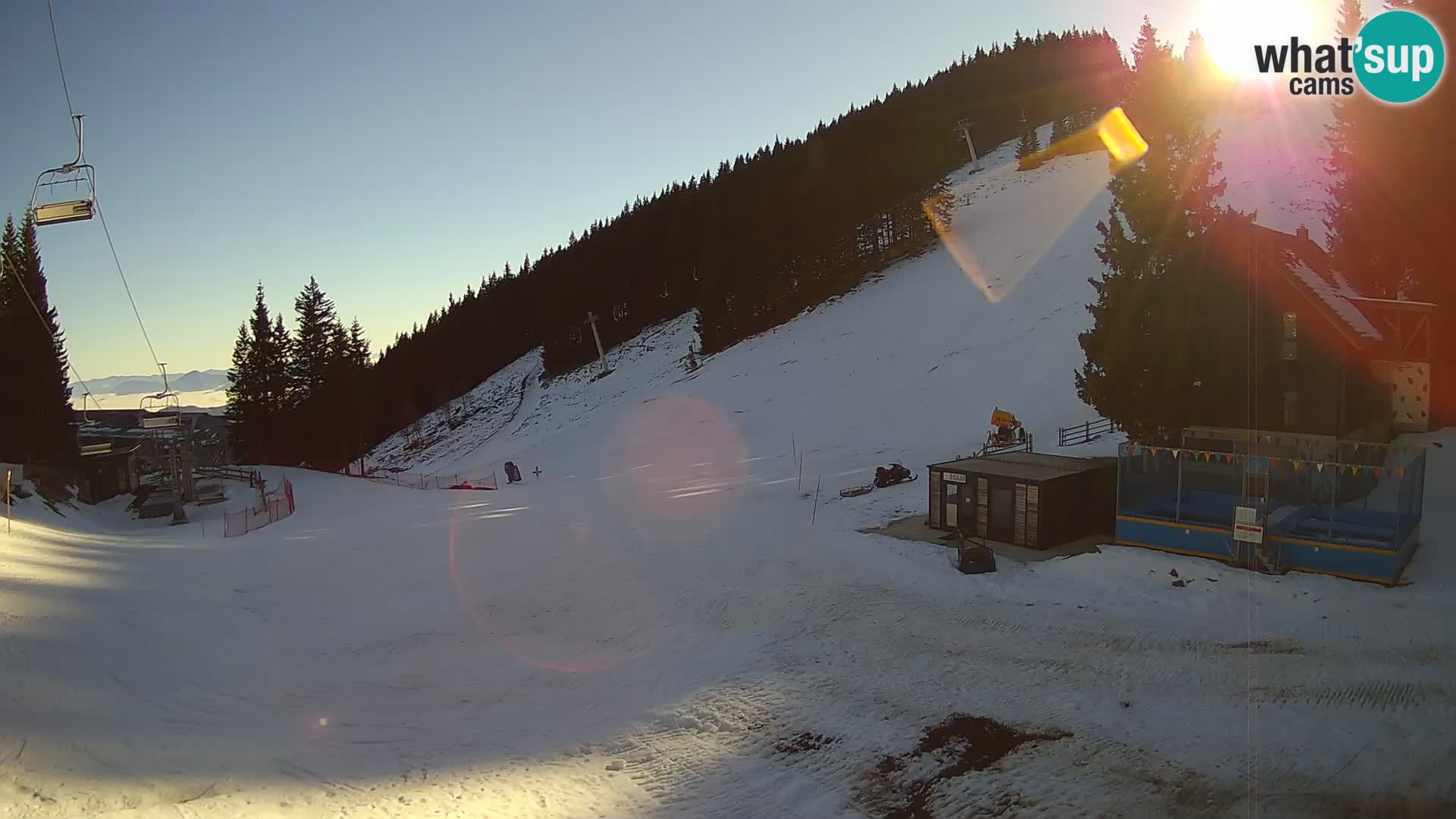 GOLTE stazione sciistica webcam – vista Medvedjak – Slovenia