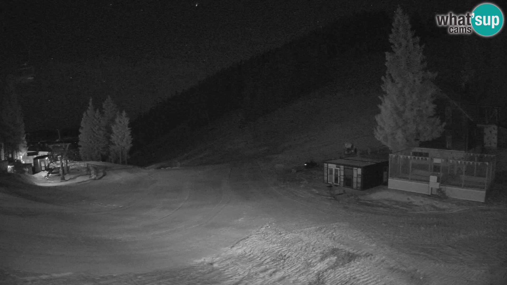 Webcam en direct de la station de ski de GOLTE – vue sur Medvedjak – Slovénie
