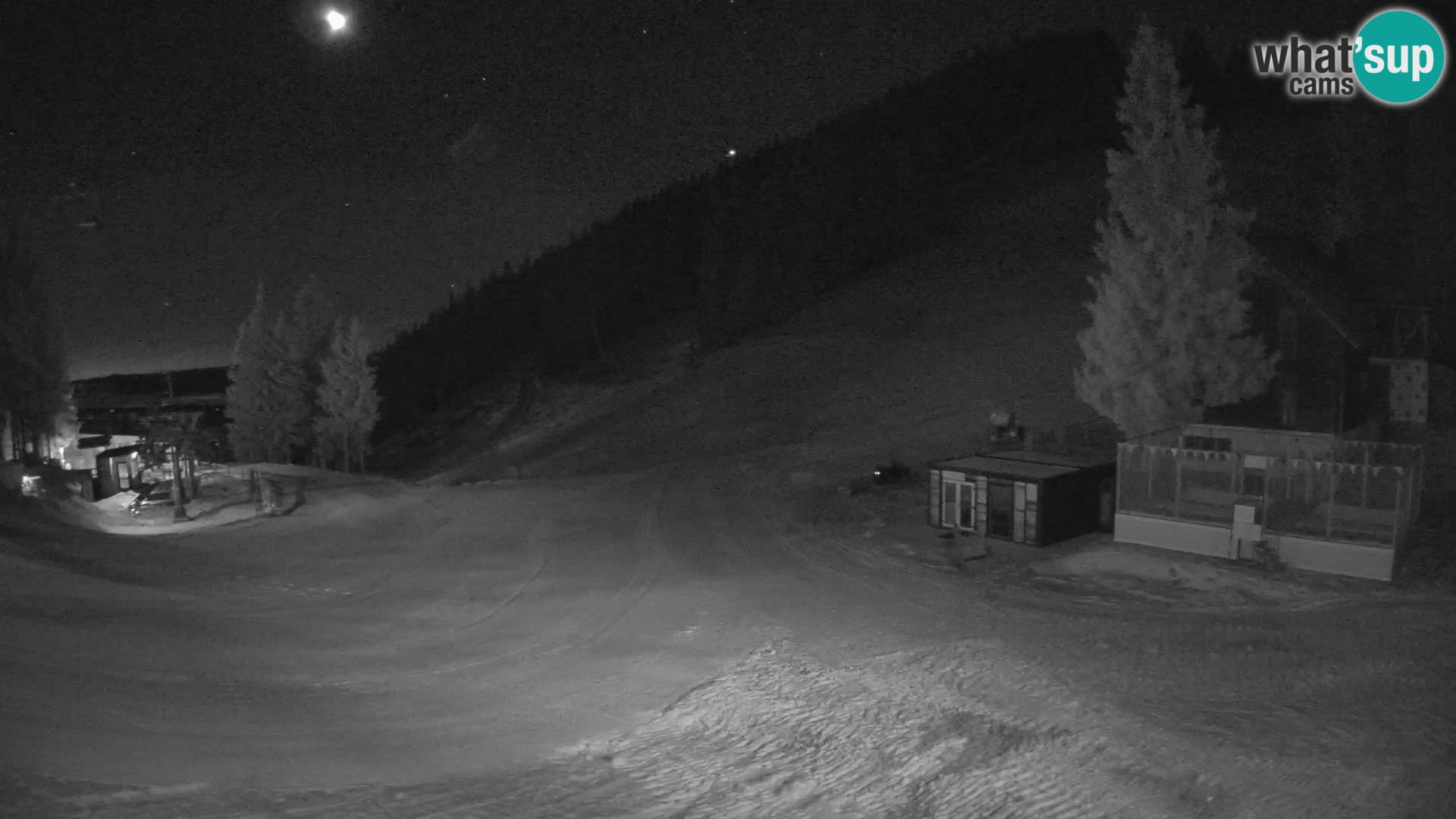 GOLTE Ski resort live webcam – view to Medvedjak – Slovenia