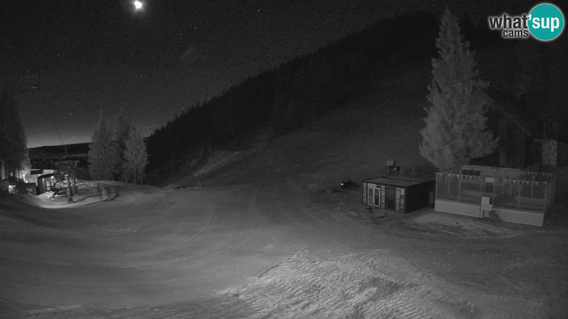 GOLTE Ski resort live webcam – view to Medvedjak – Slovenia