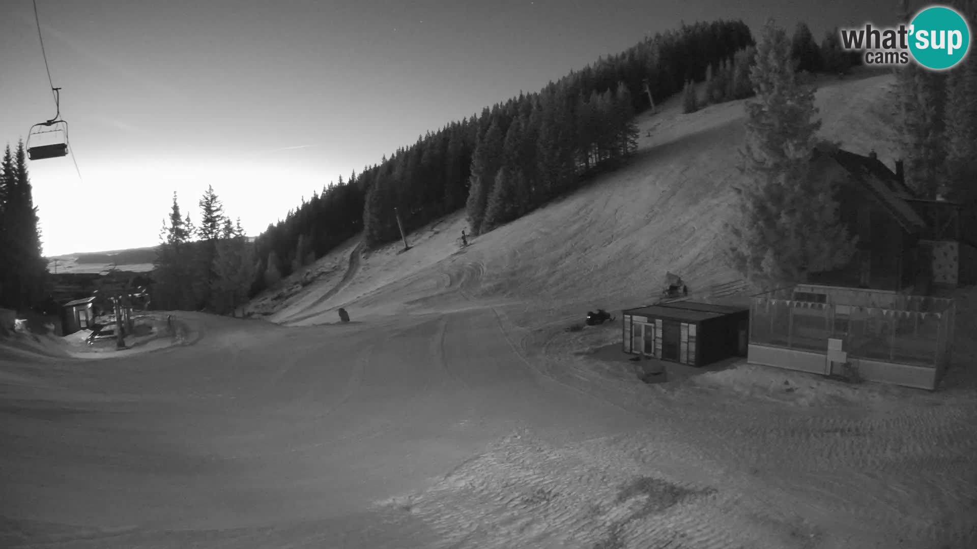 GOLTE skijalište web kamera – pogled na Medvedjak – Slovenija