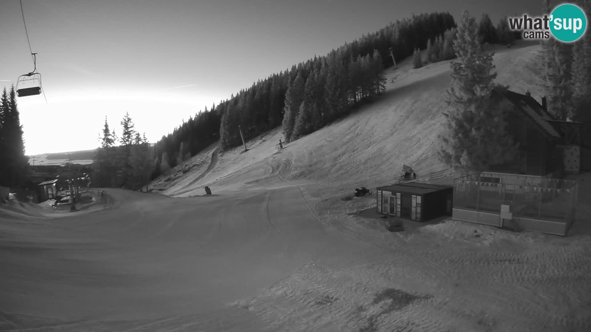 GOLTE skijalište web kamera – pogled na Medvedjak – Slovenija