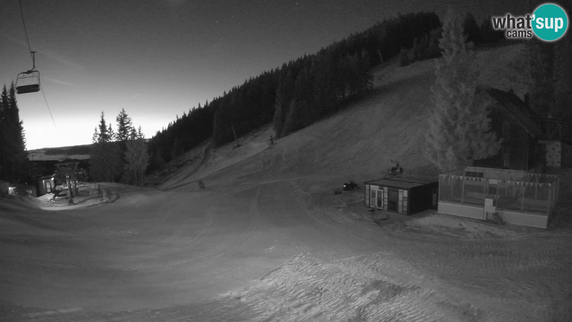 GOLTE skijalište web kamera – pogled na Medvedjak – Slovenija