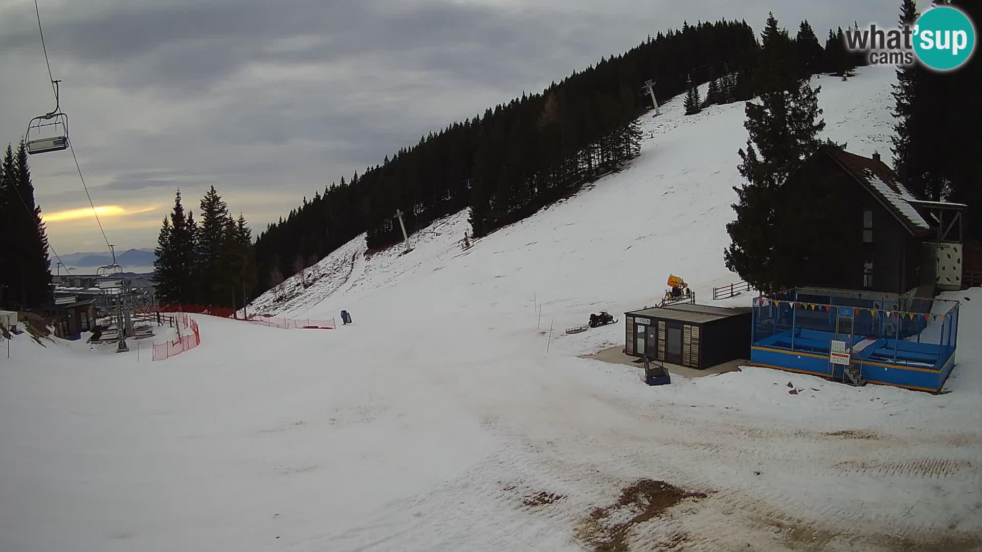 GOLTE stazione sciistica webcam – vista Medvedjak – Slovenia