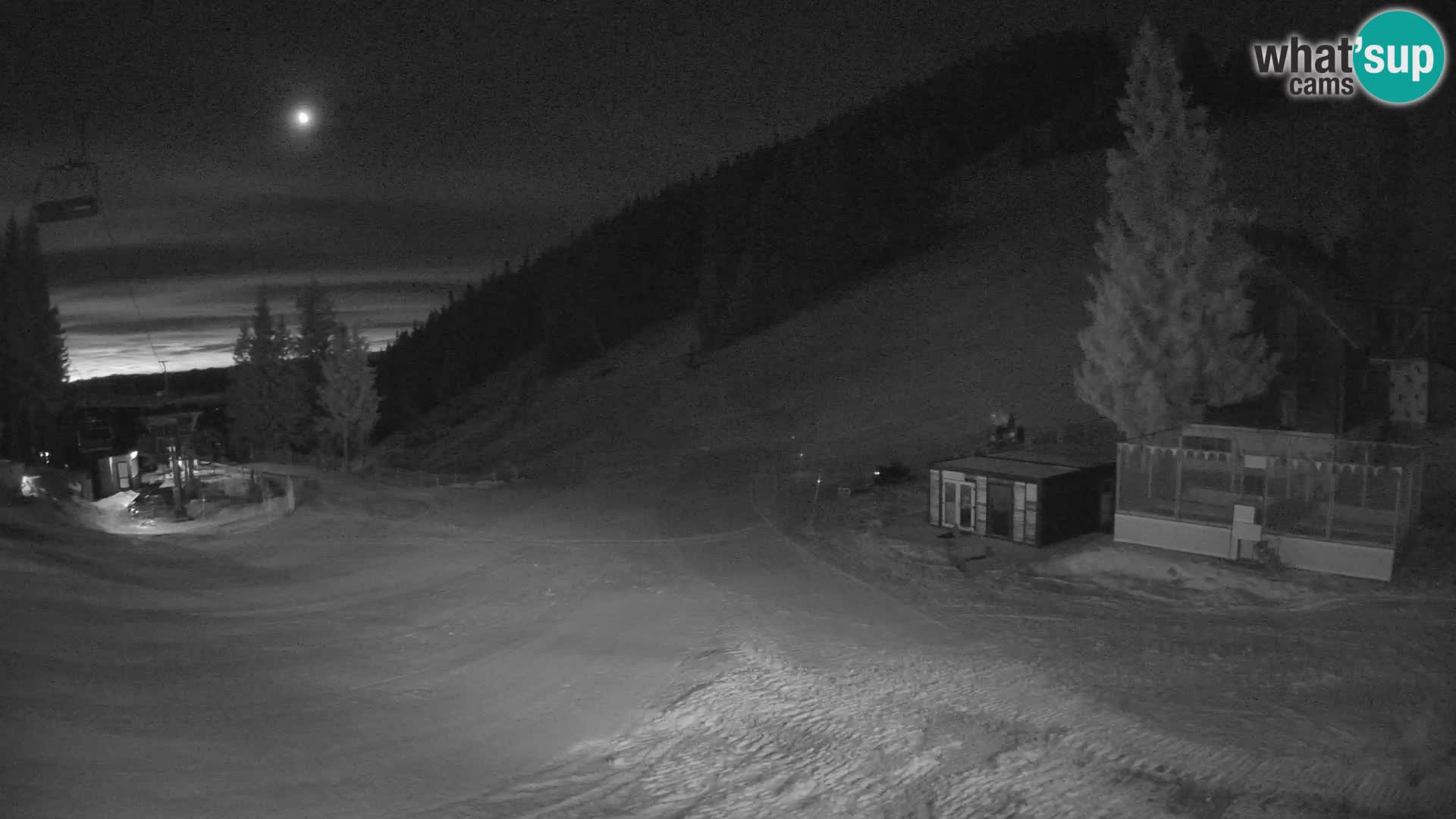 Webcam en direct de la station de ski de GOLTE – vue sur Medvedjak – Slovénie