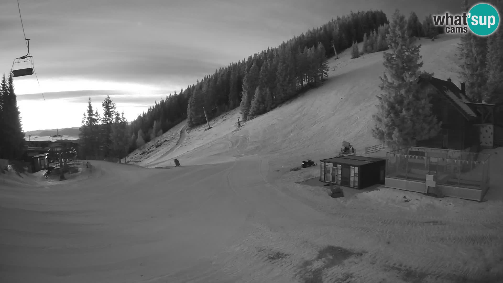 Webcam en direct de la station de ski de GOLTE – vue sur Medvedjak – Slovénie