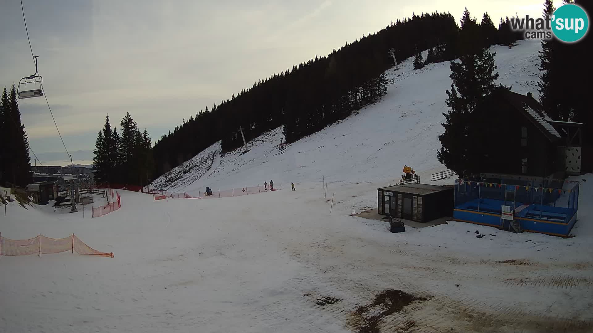 GOLTE stazione sciistica webcam – vista Medvedjak – Slovenia