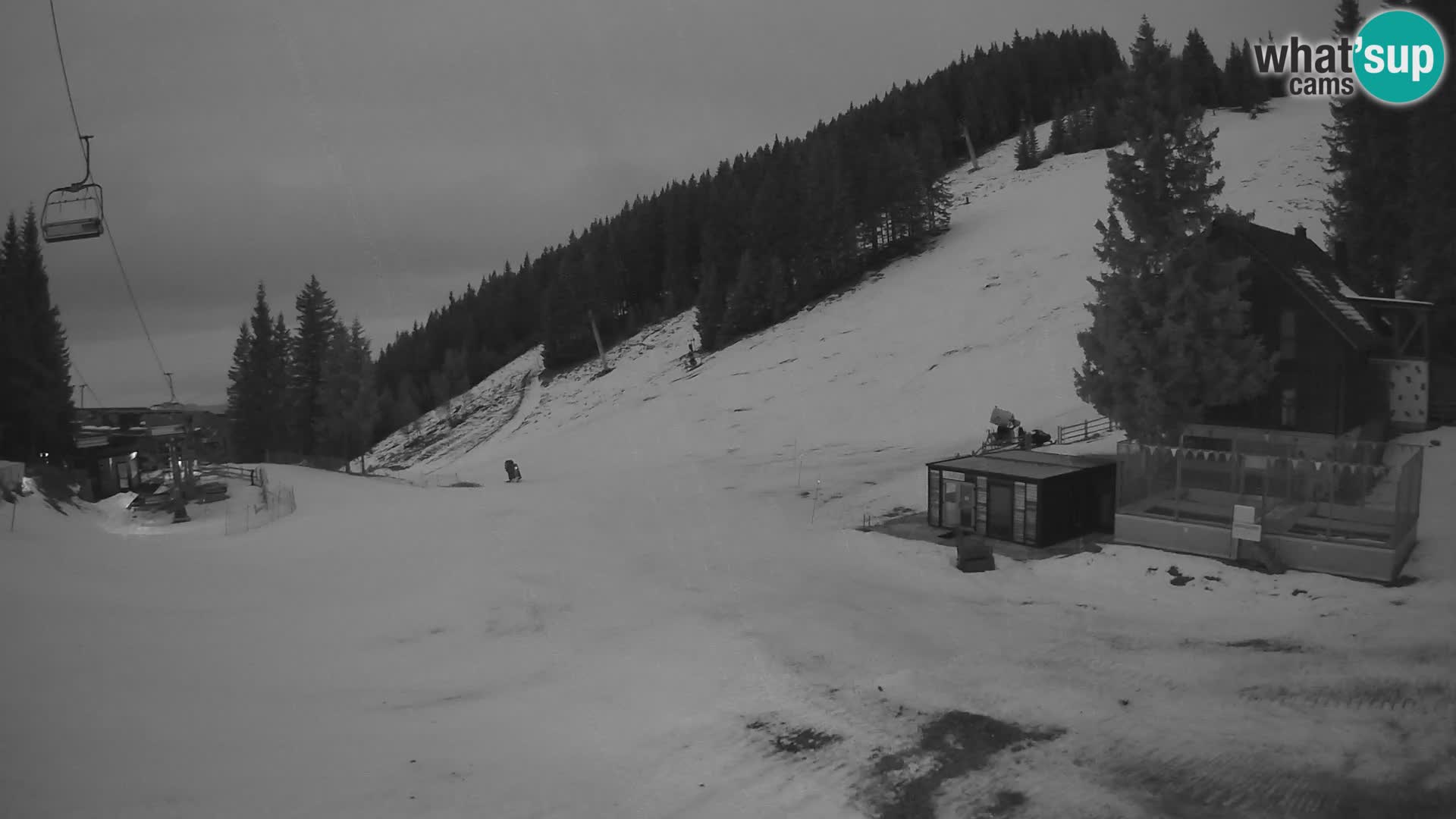 GOLTE Ski resort live webcam – view to Medvedjak – Slovenia