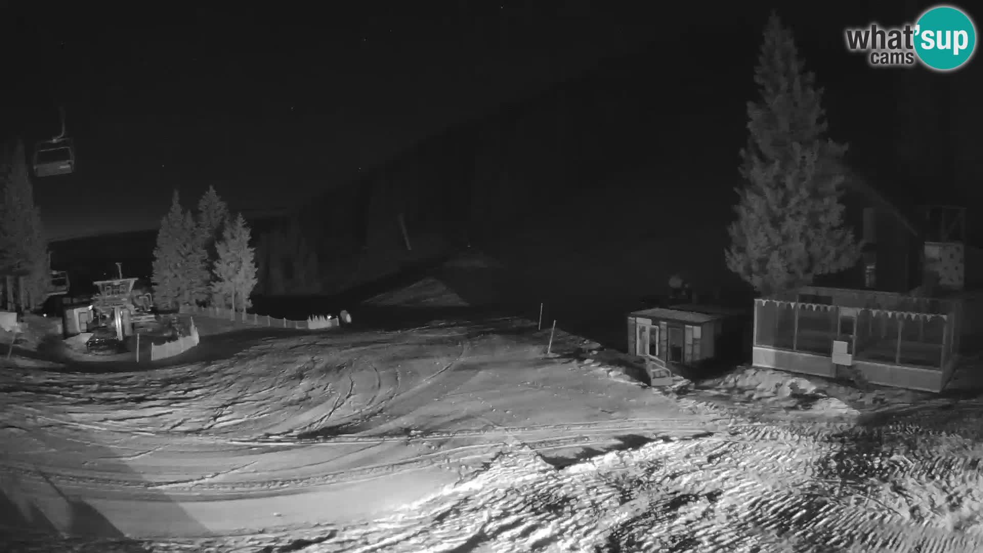 GOLTE Ski resort live webcam – view to Medvedjak – Slovenia