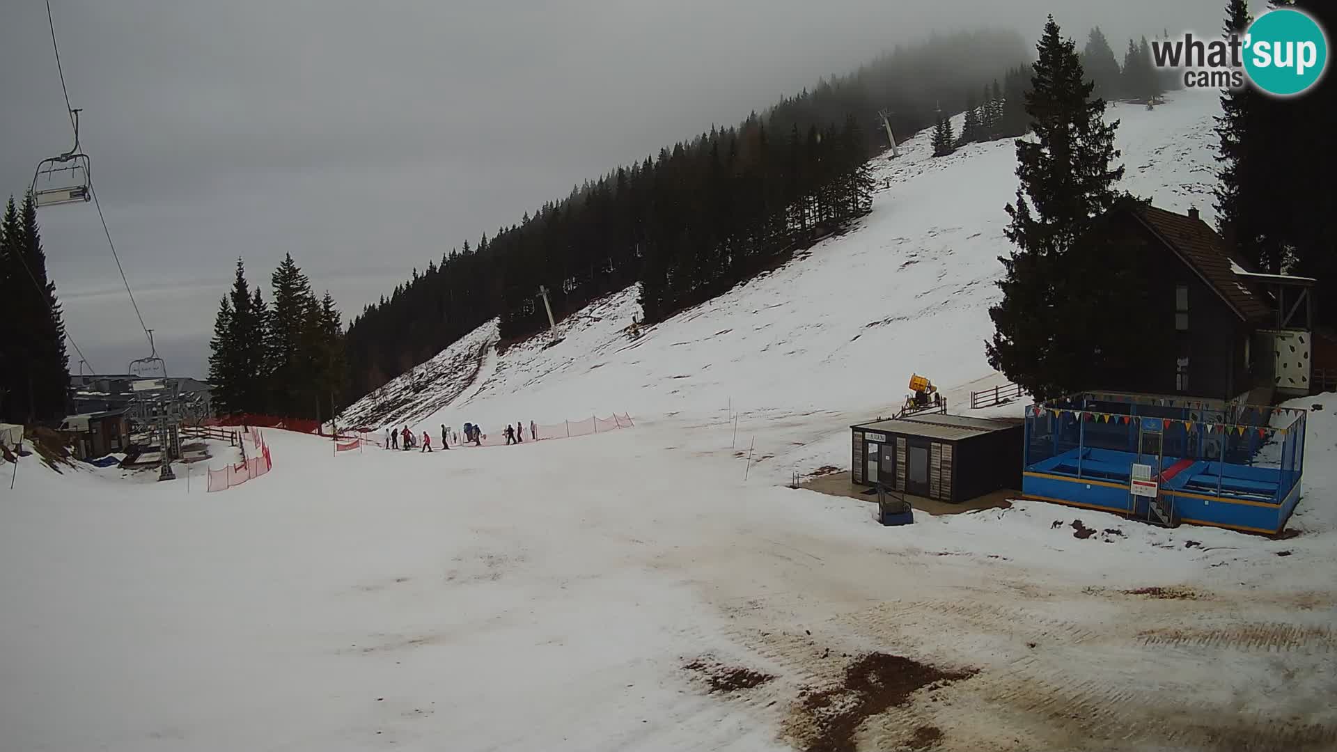 GOLTE stazione sciistica webcam – vista Medvedjak – Slovenia