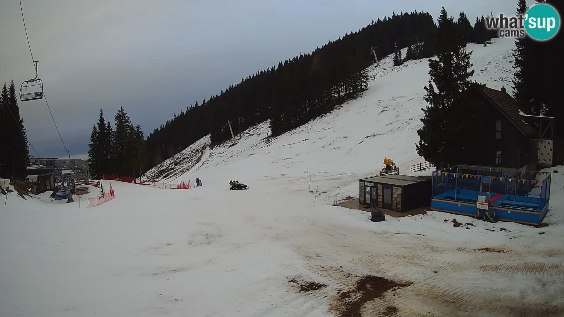GOLTE Skigebiet webcam – Schöne Aussicht auf Medvedjak – Slowenien