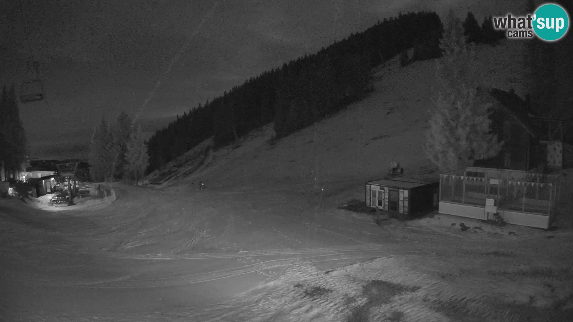 GOLTE Ski resort live webcam – view to Medvedjak – Slovenia