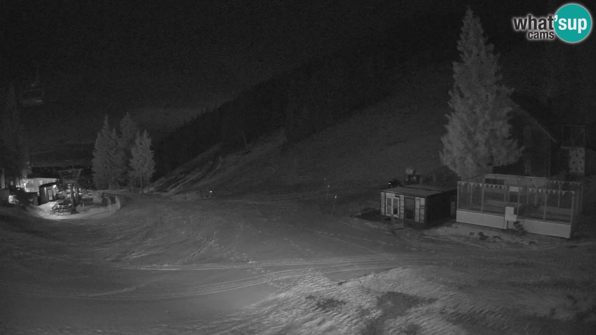 GOLTE Ski resort live webcam – view to Medvedjak – Slovenia