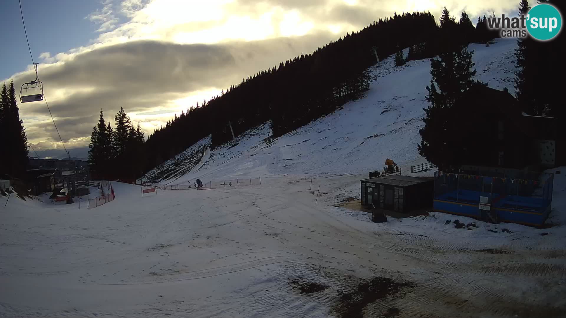 GOLTE Skigebiet webcam – Schöne Aussicht auf Medvedjak – Slowenien
