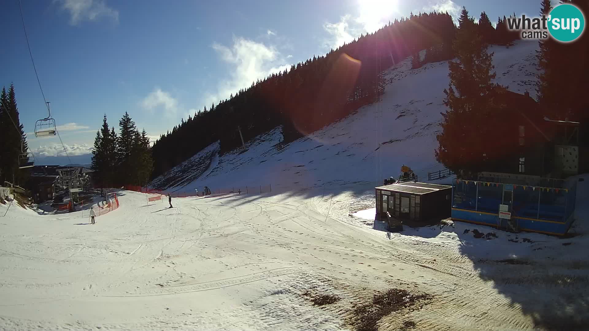 GOLTE Skigebiet webcam – Schöne Aussicht auf Medvedjak – Slowenien
