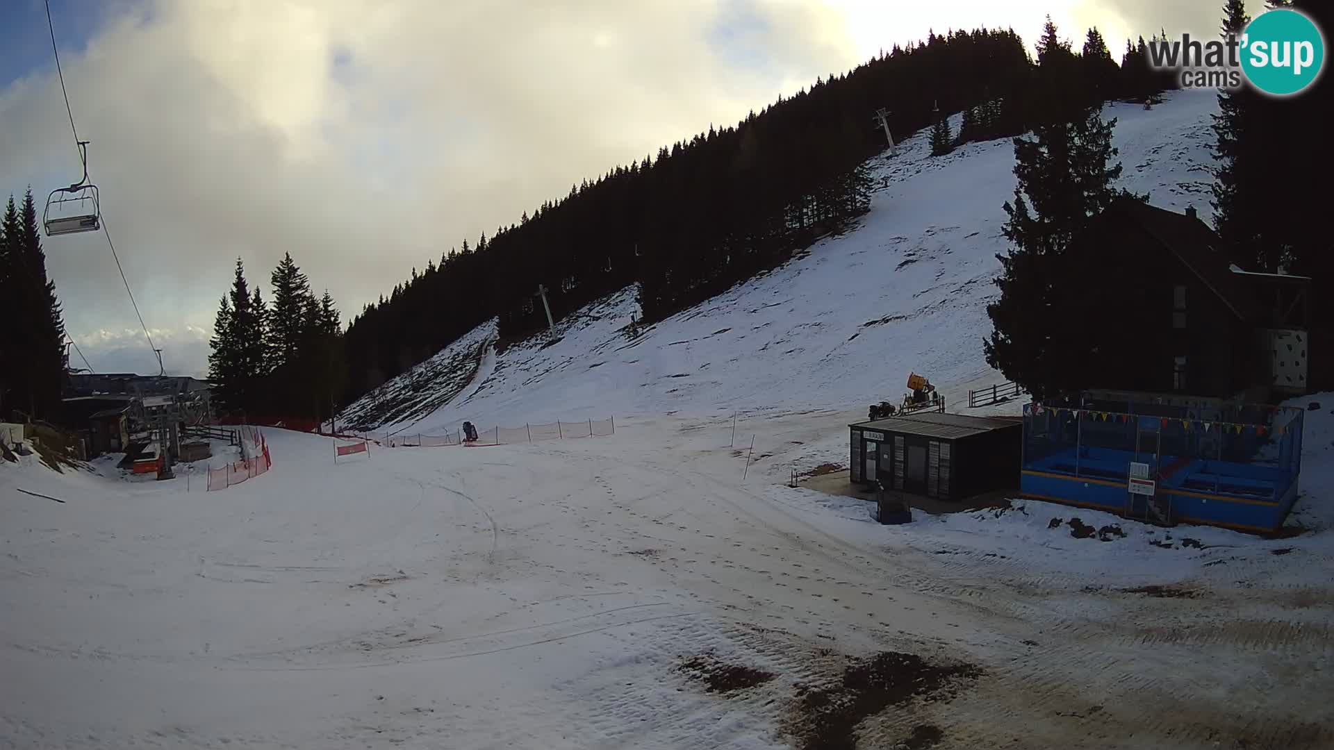 GOLTE stazione sciistica webcam – vista Medvedjak – Slovenia